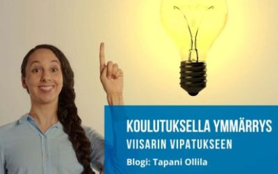 Koulutuksella ymmärrys viisarin vipatukseen